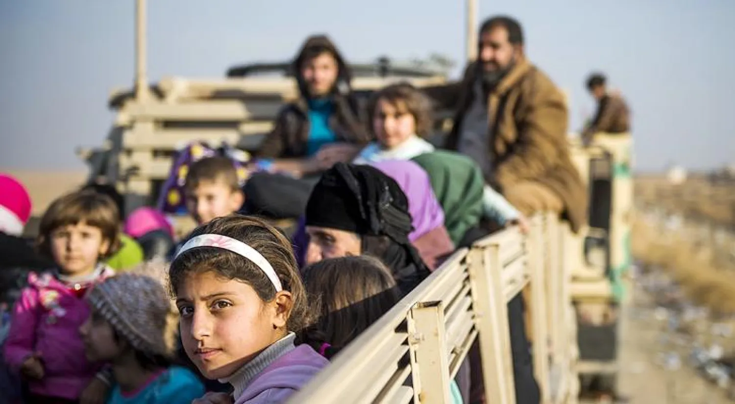 41 ألف نازح منذ بدء العمليات العسكرية لتحرير الموصل