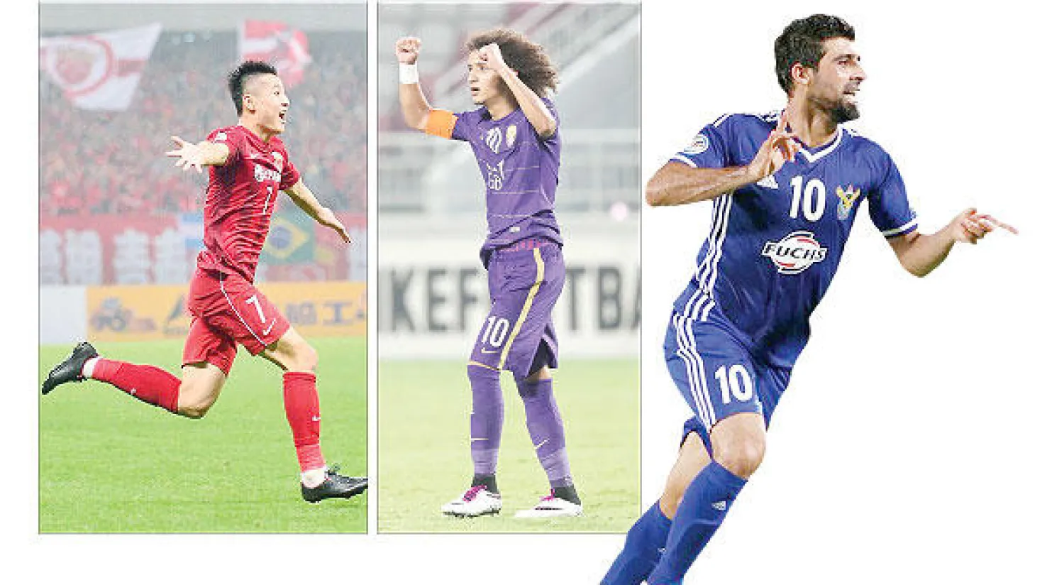 عراقي وصيني ينافسان عموري على جائزة أفضل لاعب آسيوي