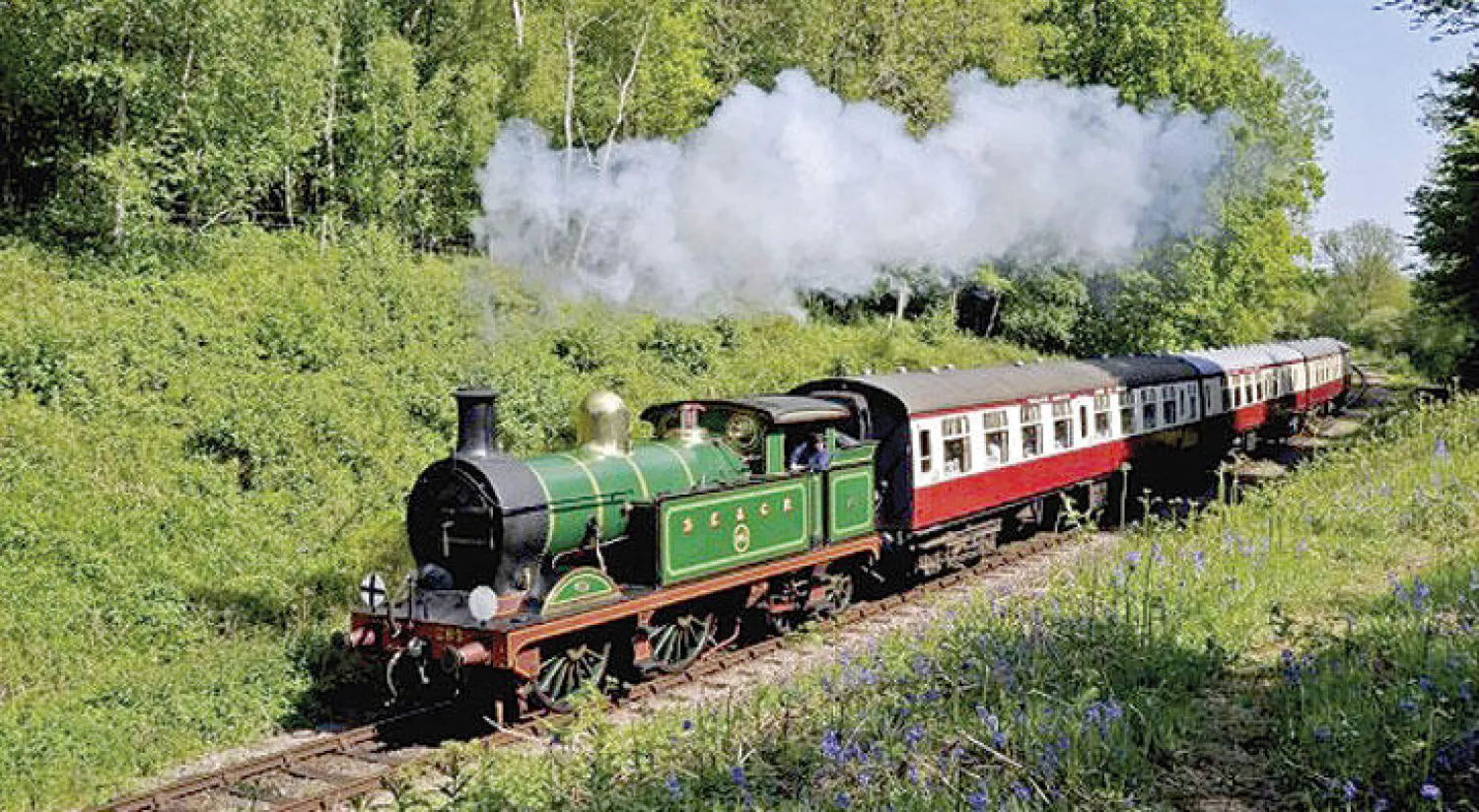 قطار الأحلام.. «بلوبيل ريلواي» في إنجلترا