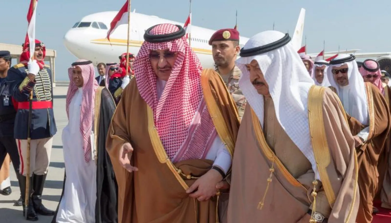 ولي العهد السعودي يصل إلى البحرين لحضور ختام تمرين «أمن الخليج العربي 1»