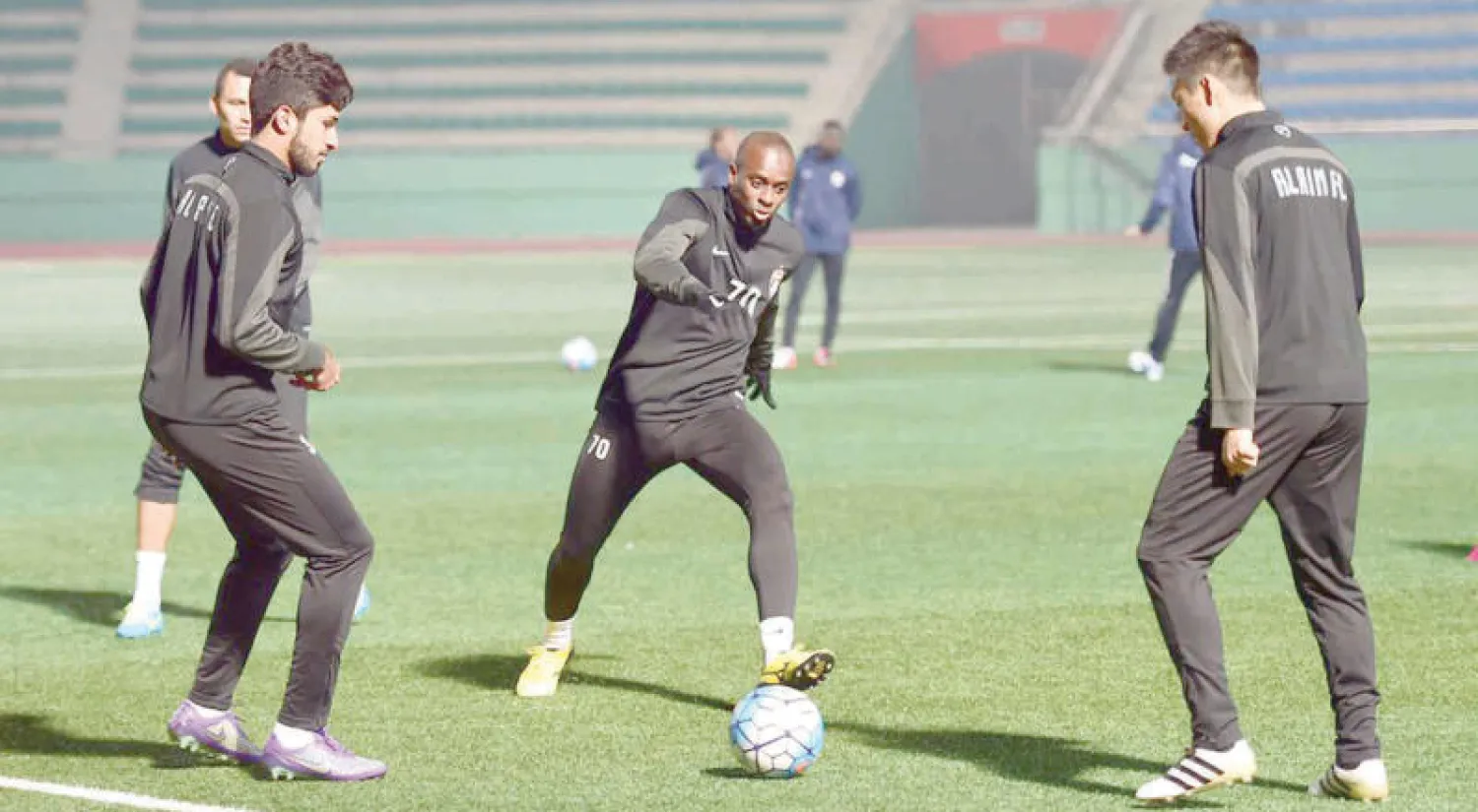 من استعدادات العين لنهائي دوري أبطال آسيا («الشرق الأوسط»)