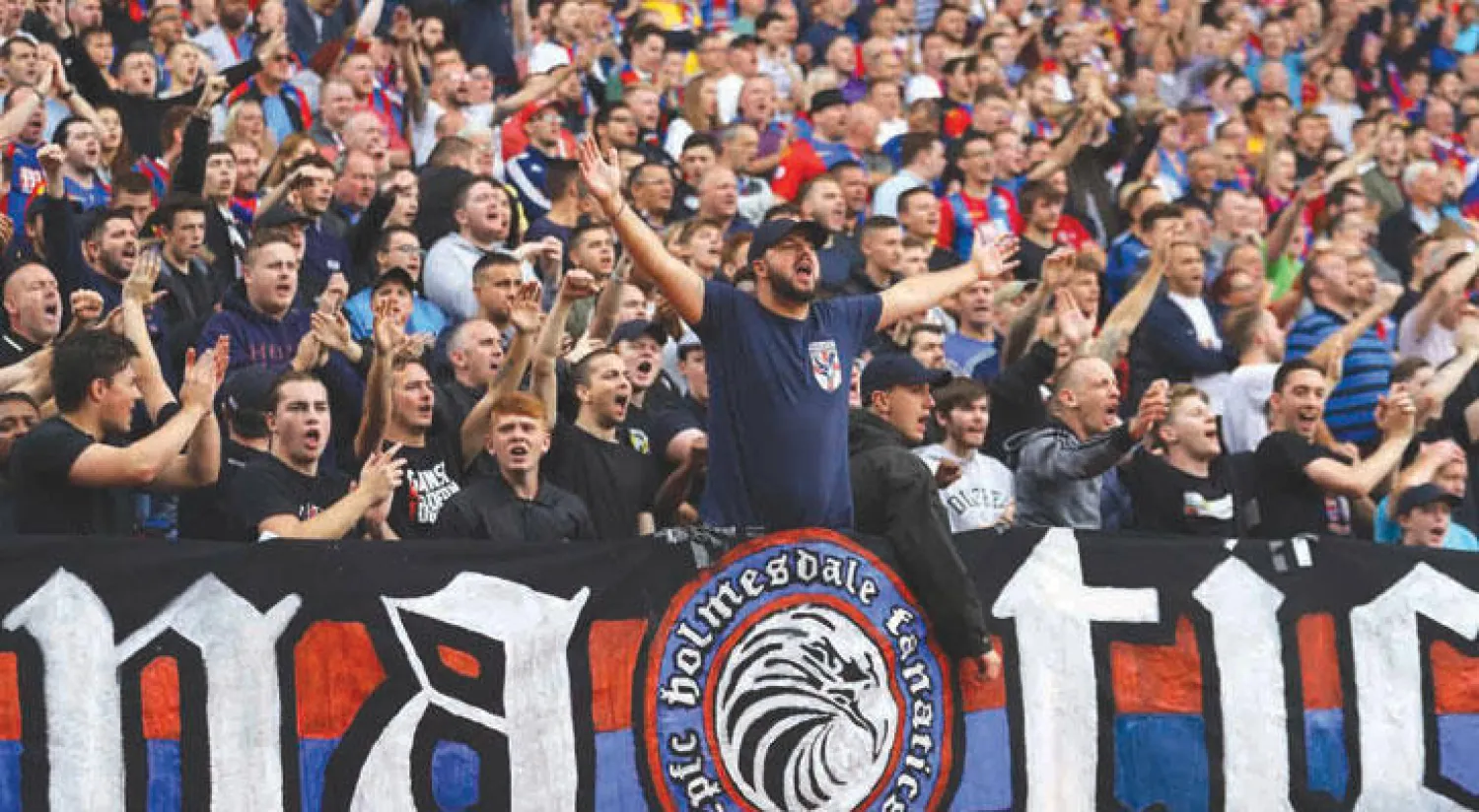 جماهير كريستال بالاس المتحمسة كانت الاستثناء في الدوري الإنجليزي