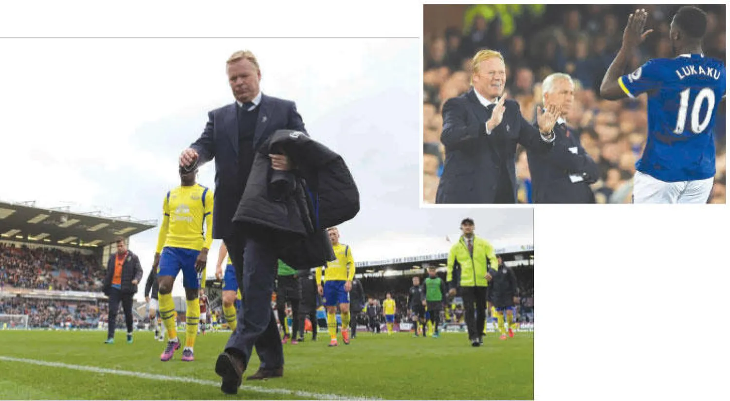 كويمان يخرج منكس الرأس وسط غضب جماهير إيفرتون (رويترز) - كويمان لمح بإمكانية رحيل لوكاكو أبرز مهاجميه