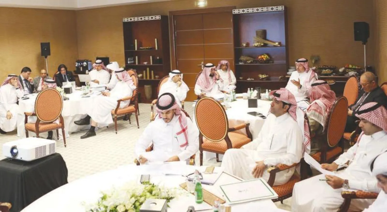 جانب من ورشة العمل التي أقامتها الهيئة العامة للرياضة (تصوير: المركز الإعلامي بالهيئة العامة للرياضة)