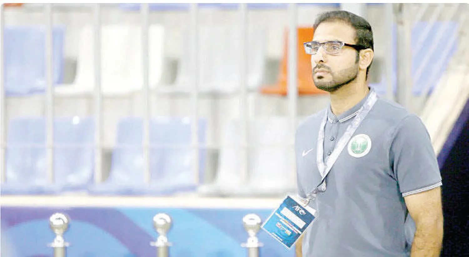 سعد الشهري خلال قيادته منتخب السعودية للشباب  (تصوير: عيسى الدبيسي)