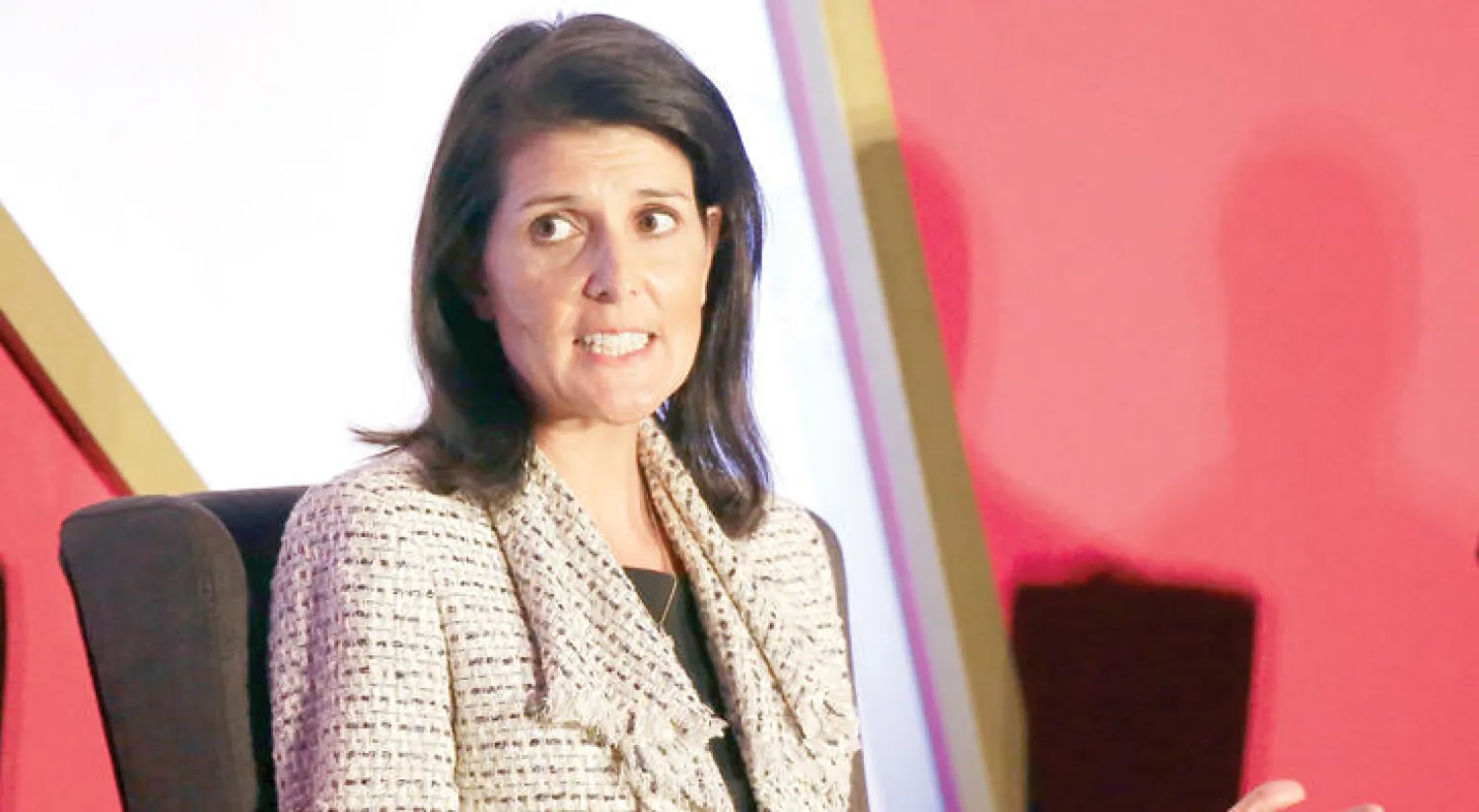 نيكي هالي (أ.ب)