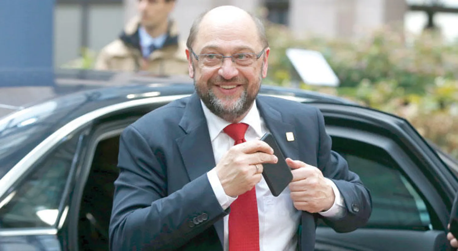 الاشتراكي الألماني مارتن شولتز الرئيس الحالي للبرلمان الأوروبي (أ.ب)