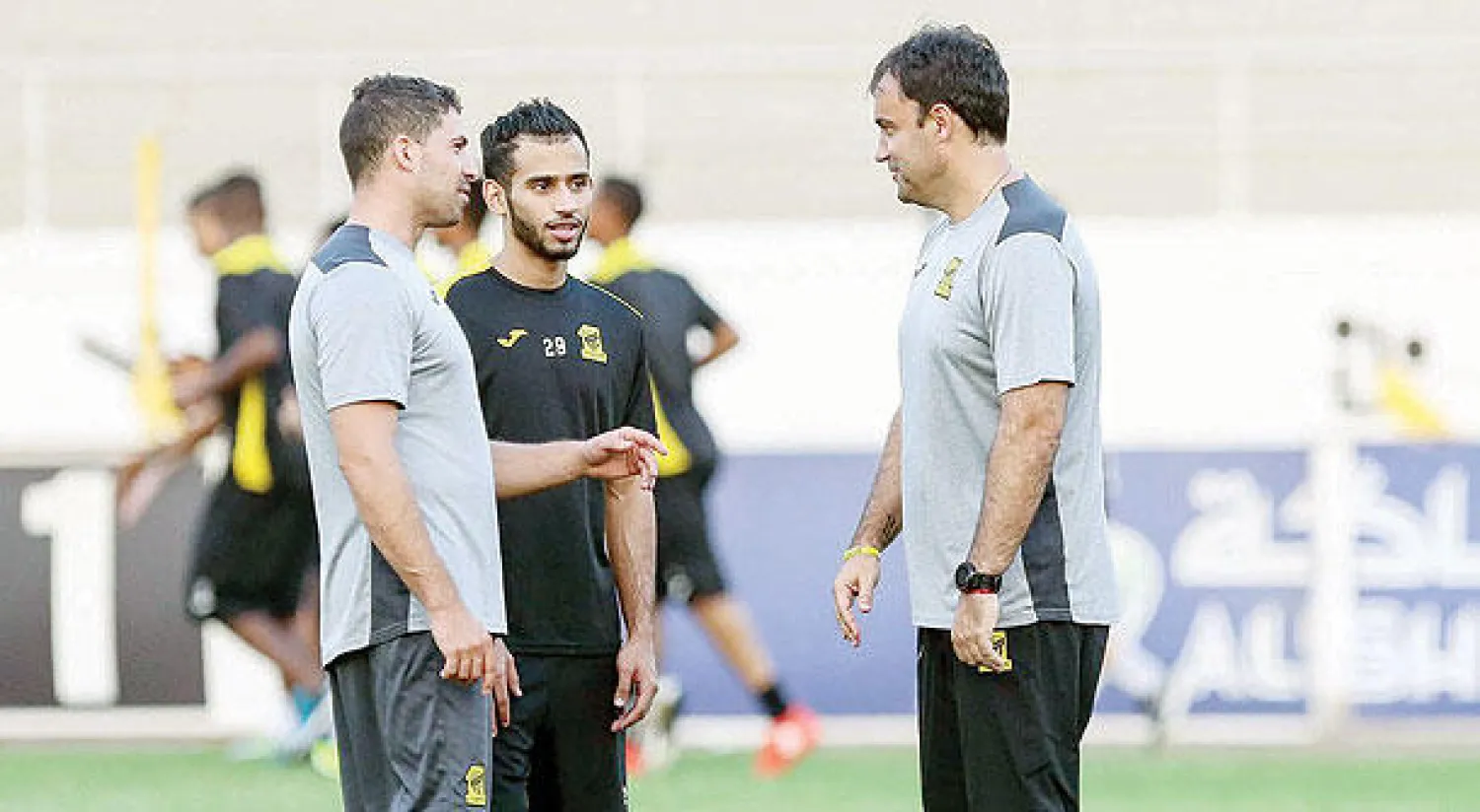 جانب من تدريبات الاتحاد مؤخرًا (المركز الإعلامي بنادي الاتحاد)