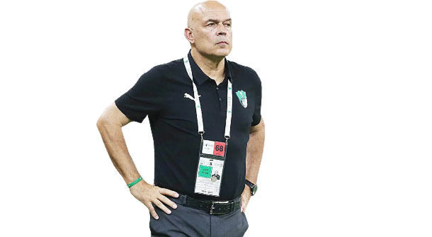 غروس يبحث عن تغيير وضعية الأهلي قبل فوات الآوان (تصوير: عدنان مهدلي)