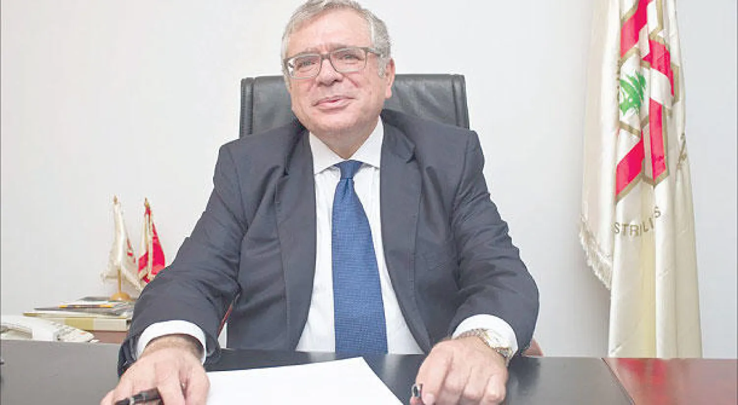 رئيس جمعية الصناعيين اللبنانيين الدكتور فادي الجميل