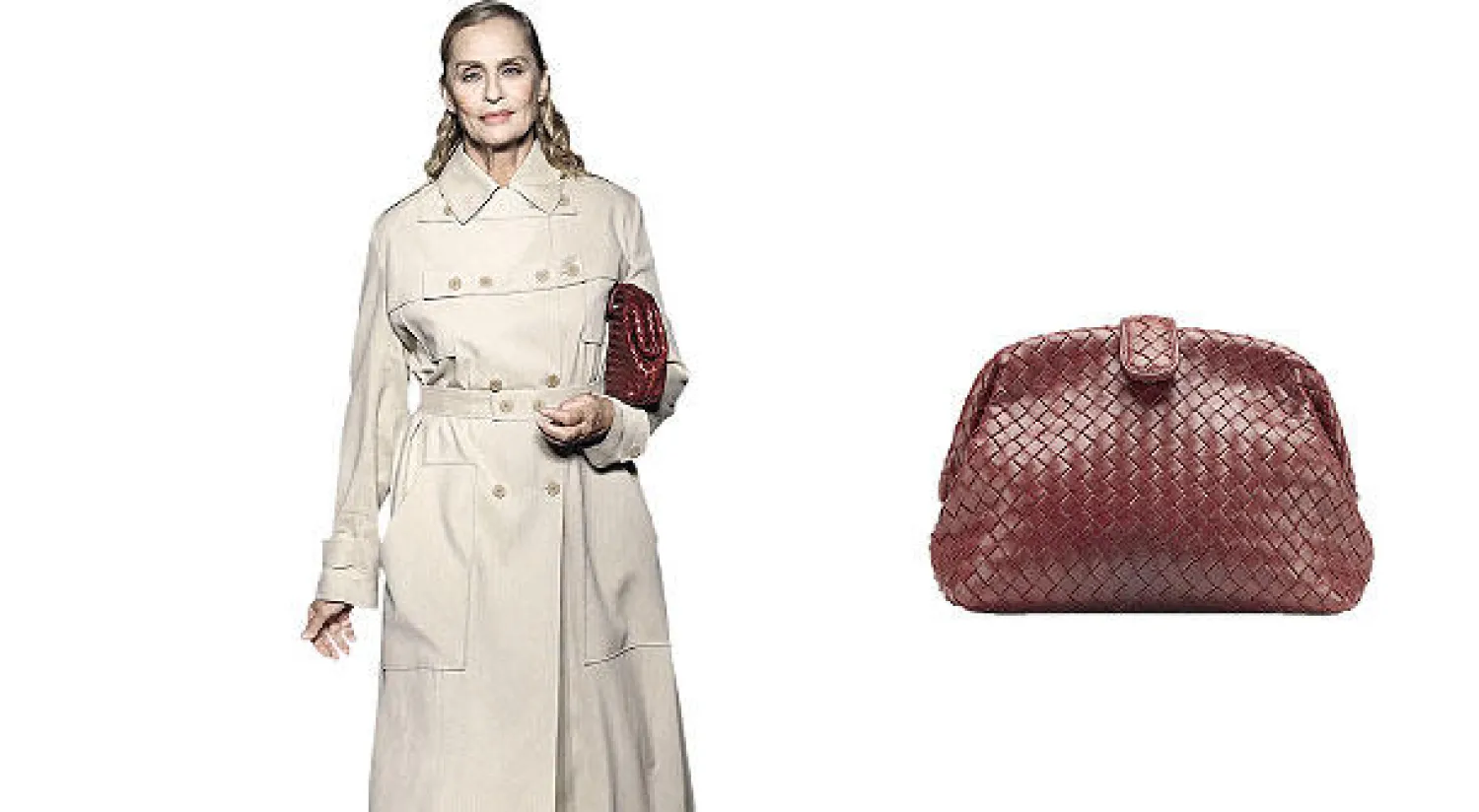 لورن هاتون كما ظهرت في عرض «بوتيغا فينيتا» لربيع وصيف 2017