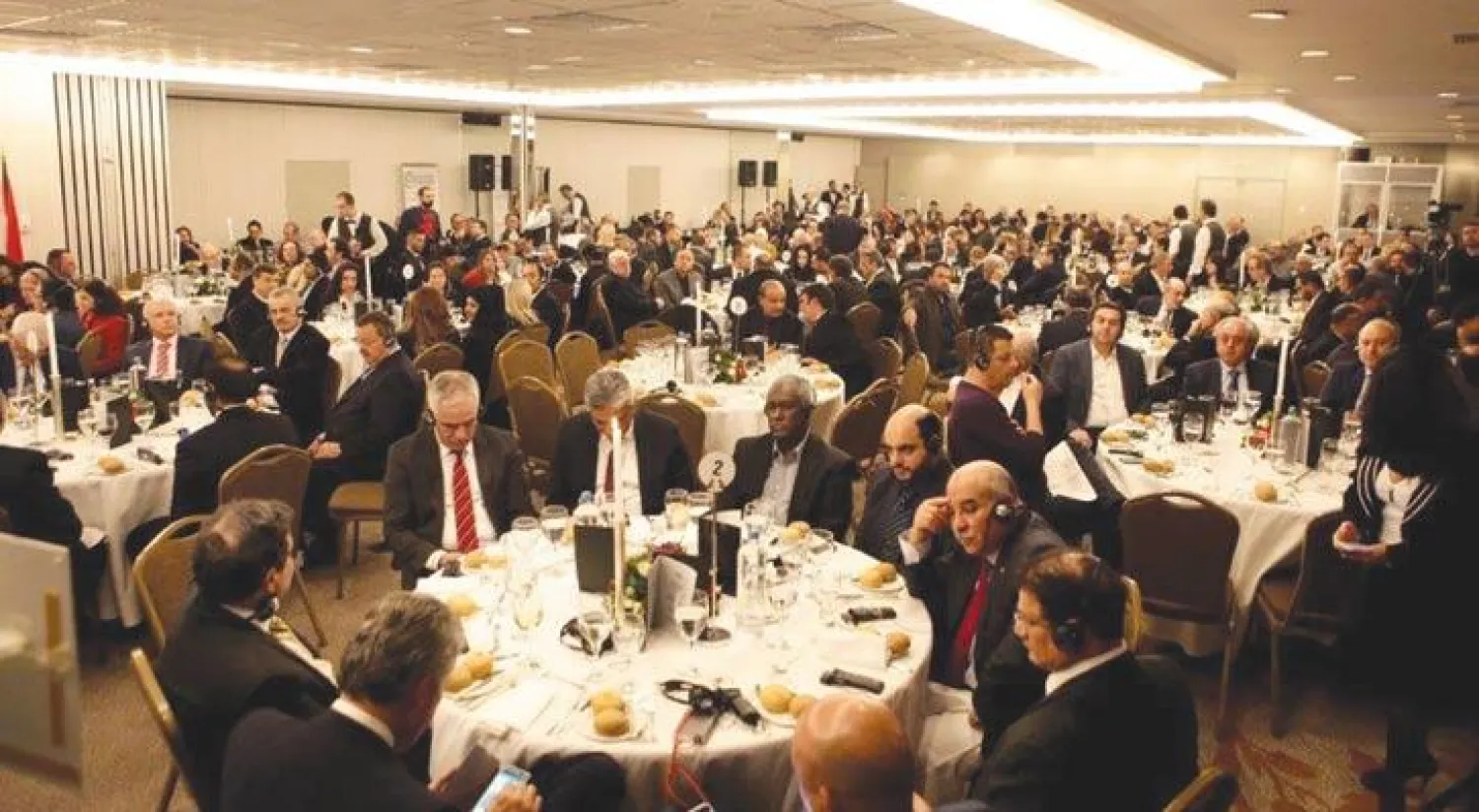 جانب من فعاليات المنتدى الاقتصادي العربي ـ اليوناني الخامس (الشرق الأوسط)