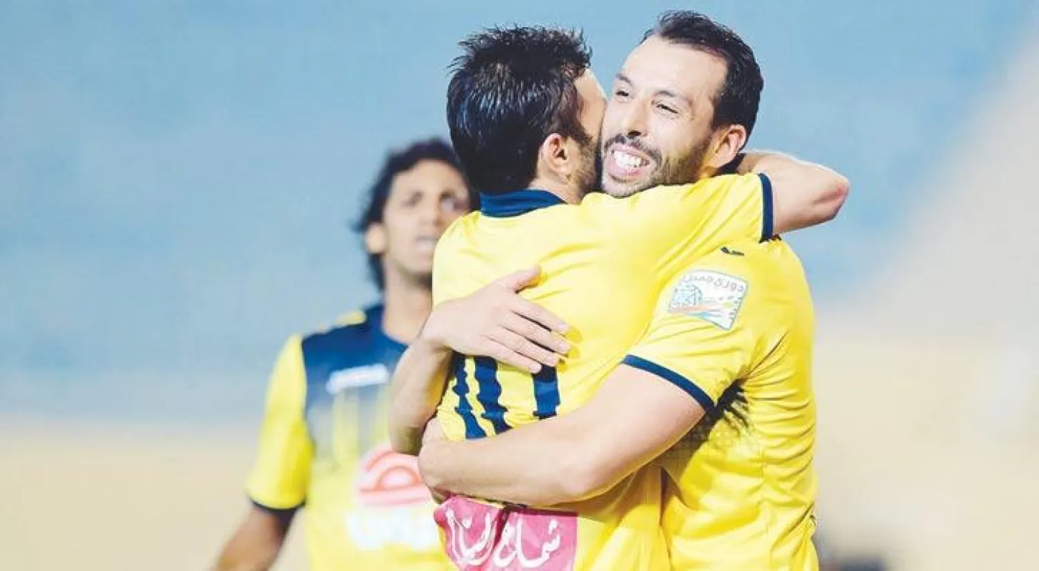 فرحة تعاونية بعد هدف الفوز على الخليج («الشرق الأوسط»)