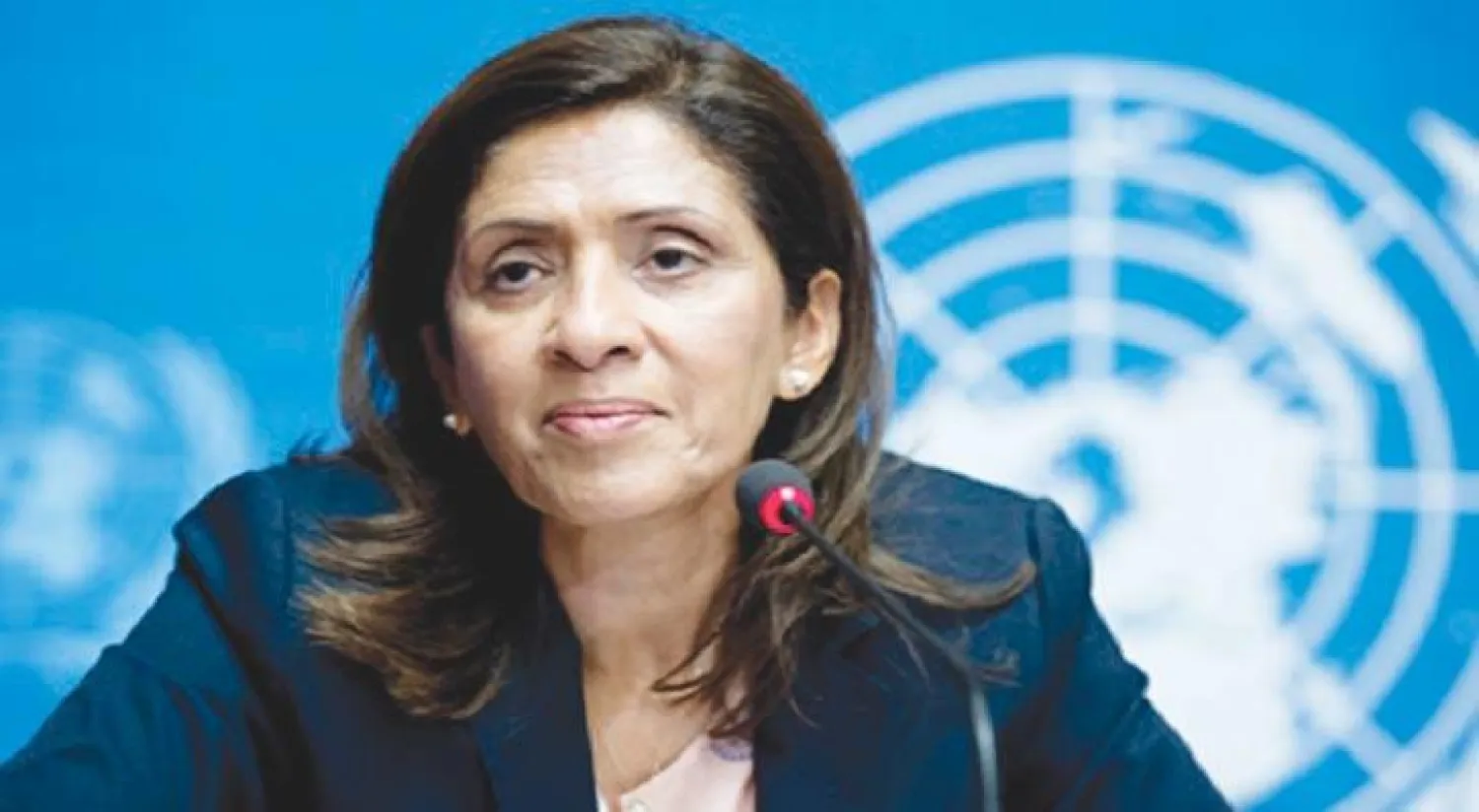 خولة مطر نائبة الأمين التنفيذي للجنة الاقتصادية والاجتماعية لغرب آسيا (الإسكوا) تلقت في أكتوبر الماضي جائزة أمين عام الأمم المتحدة للشجاعة عن فترة عملها في سوريا (موقع الأمم المتحدة)