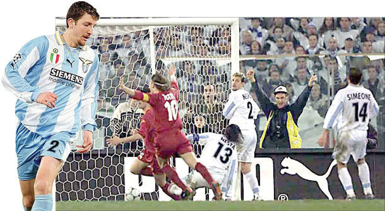 الهدف الخالد الذي بدل حياة باولو نيغرو (رقم2) ولاتسيو وروما  - نيغرو يدخل عالم الخلود رغم أنفه («الشرق الأوسط»)