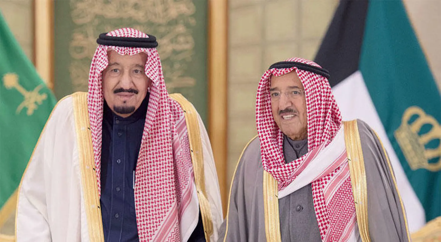 خادم الحرمين يشرف مأدبة الغداء التي أقامها ولي العهد الكويتي