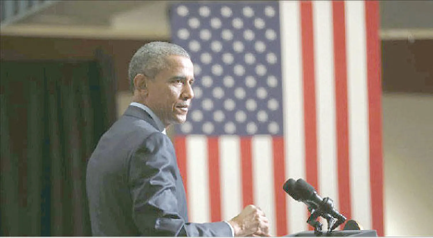 بحسب تصريحات البيت الأبيض الأخيرة فقد أدت ثماني سنوات من حرب الخنادق في واشنطن إلى تراجع حصة الفئة الأغنى (نيويورك تايمز)