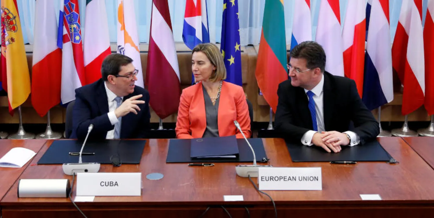 «الأوروبي» يوقع اتفاقًا لتطبيع العلاقات مع كوبا