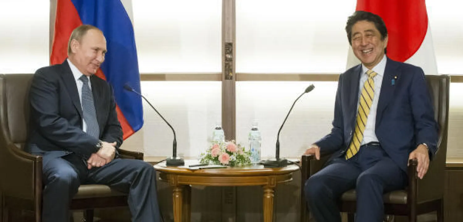 سعي روسي - ياباني لإحراز تقدم بشأن النزاع الإقليمي بينهما