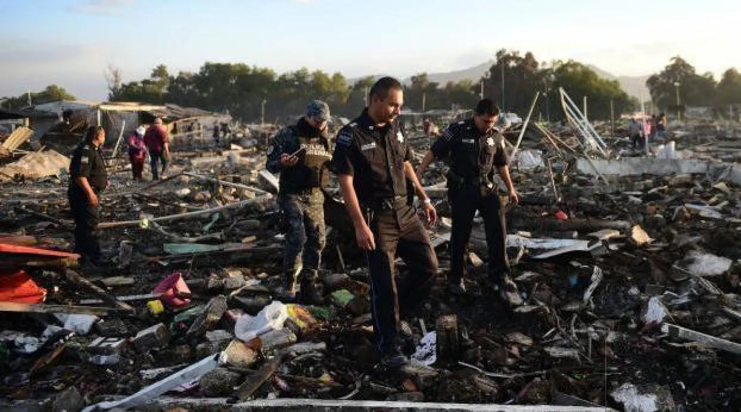 عشرات القتلى والجرحى بانفجار ألعاب نارية بالمكسيك