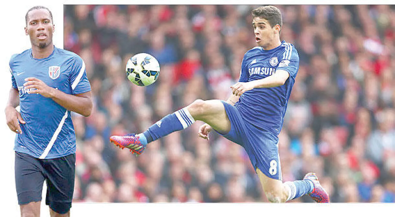 أوسكار سيغامر بمستقبله إذا انتقل للدوري الصيني (غيتي)