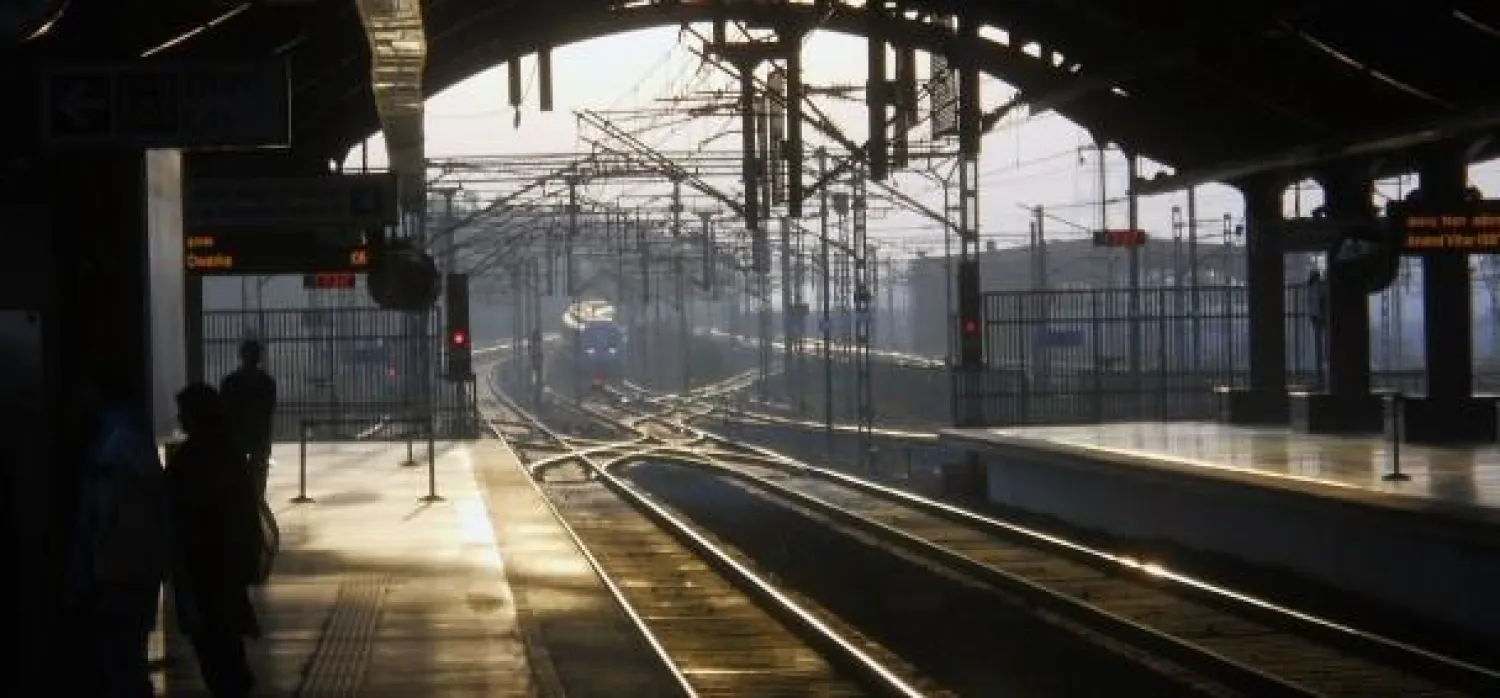 محطة مترو في أثينا