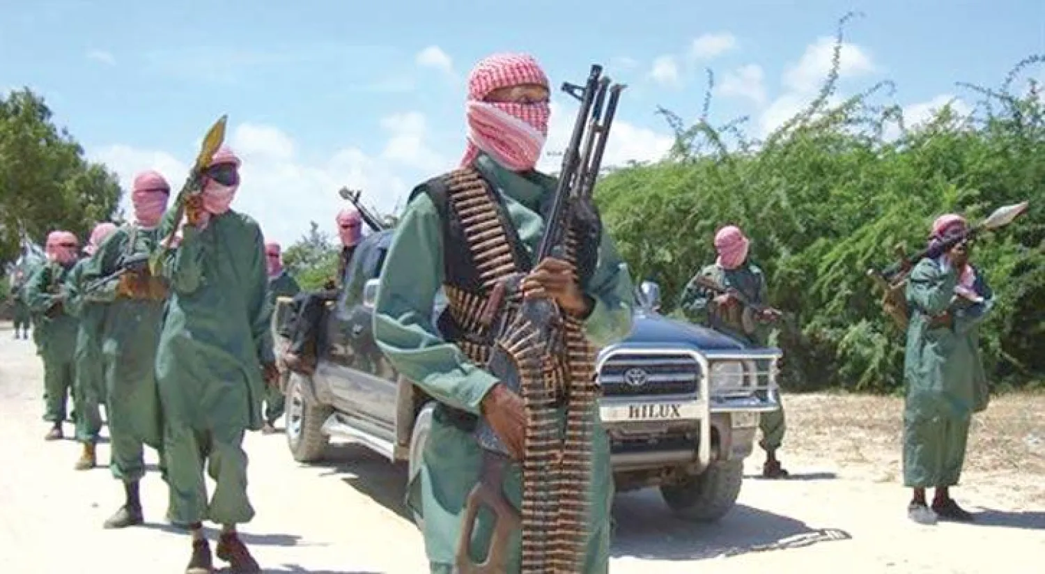 عناصر من حركة «الشباب الصومالية» («الشرق الأوسط»)