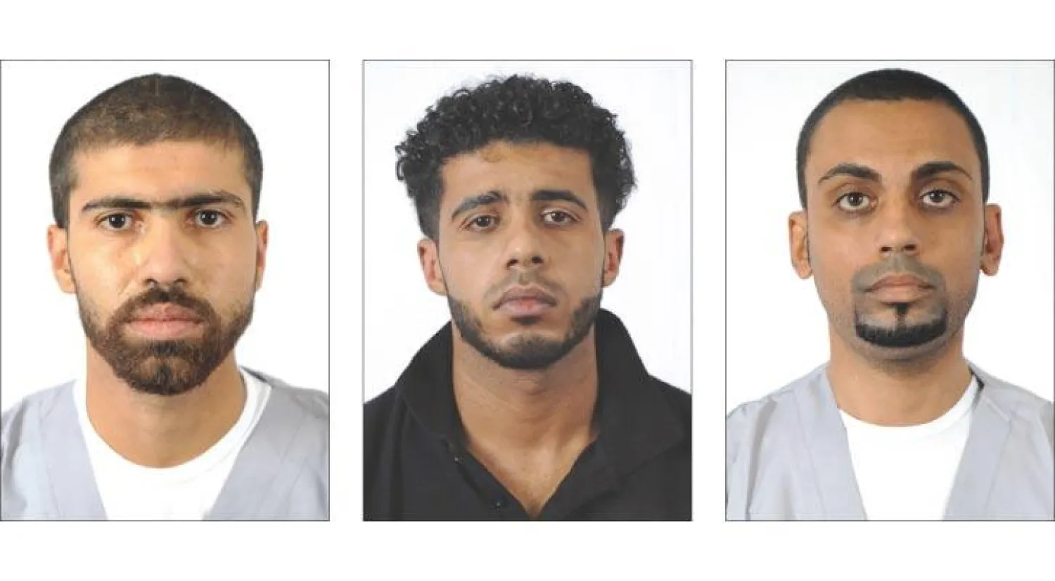 الموقوف مازن القبعة - الموقوف مصطفى آل سهوان - الموقوف عبد الله آل درويش