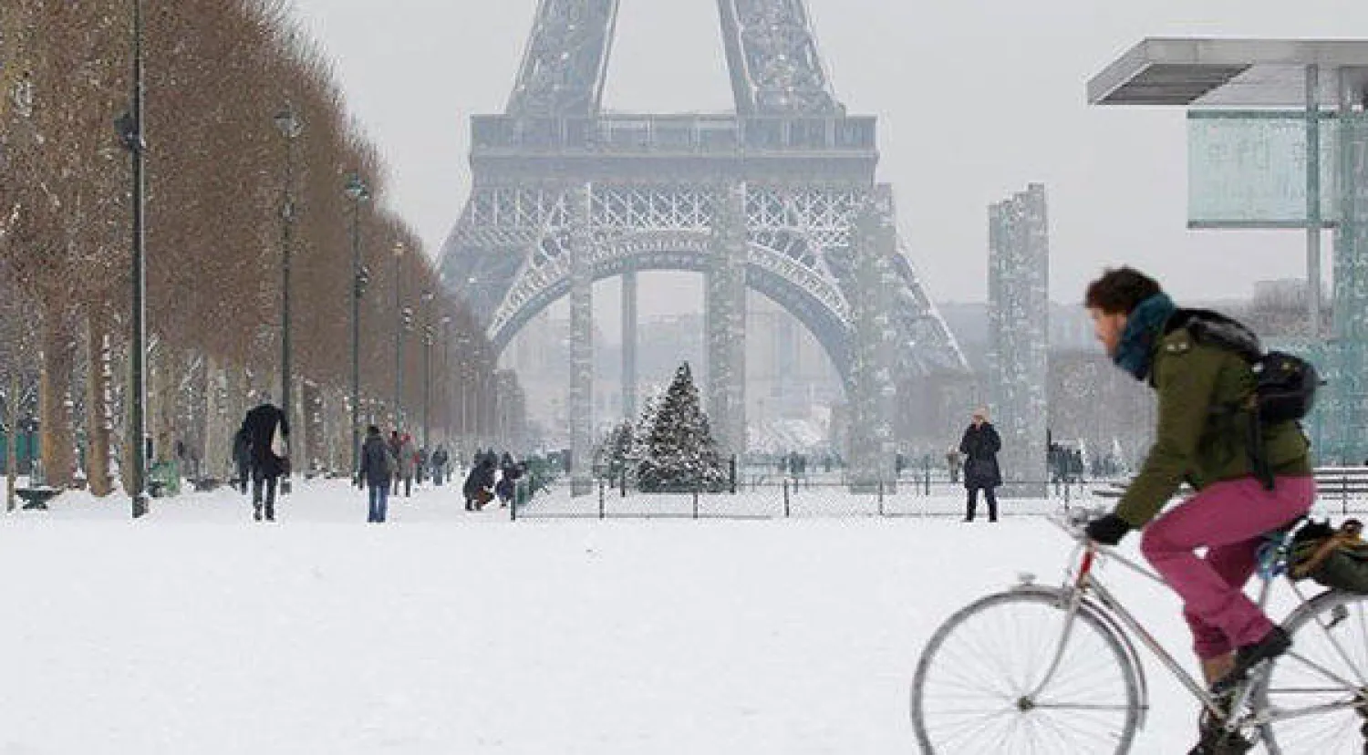 صقيع يضرب فرنسا