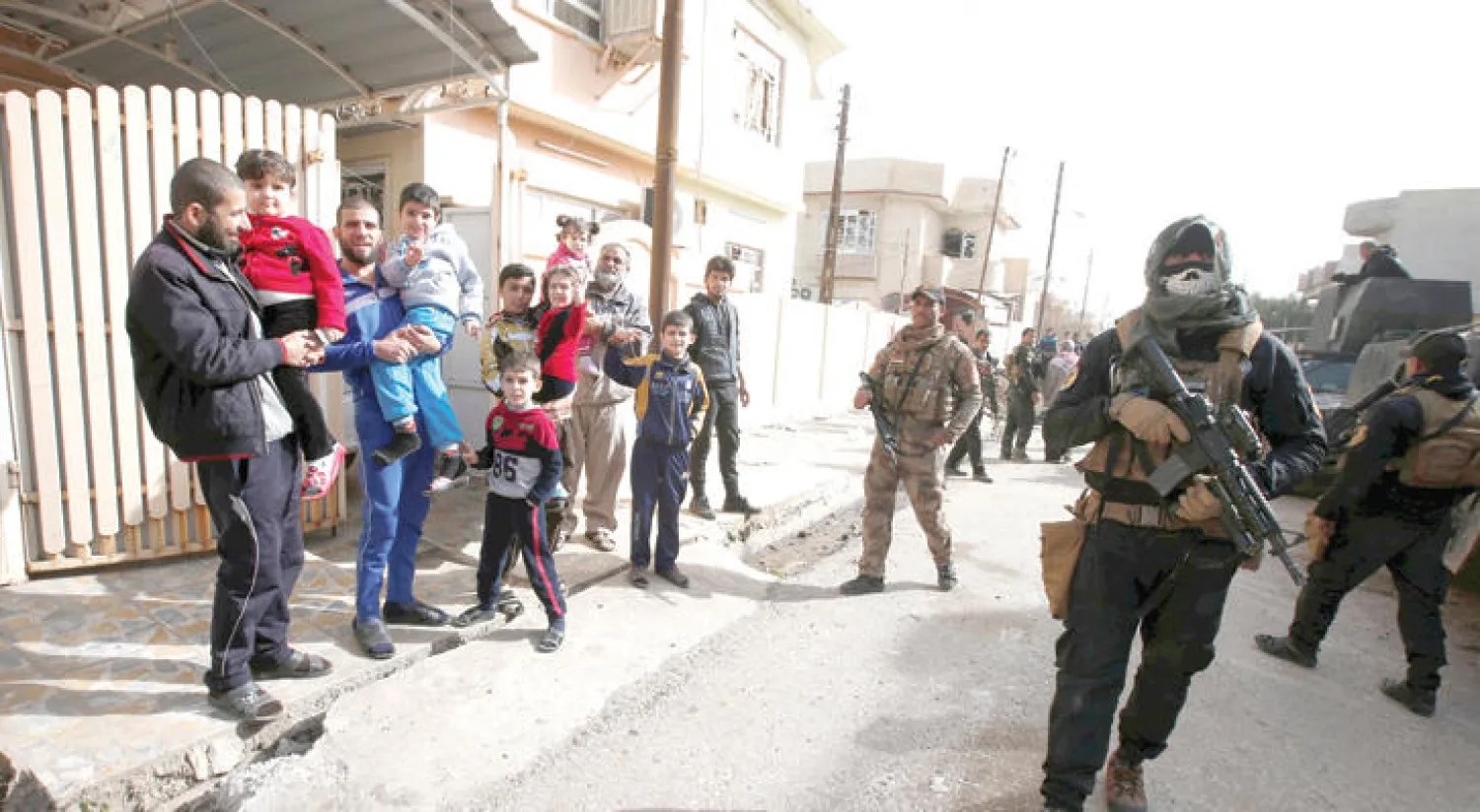 إصابات الأهالي ترتفع مع تقدم القوات العراقية في الموصل