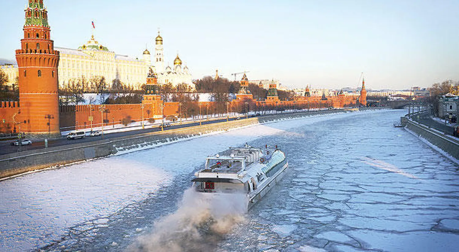 مبنى الكرملين في وسط موسكو (واشنطن بوست)