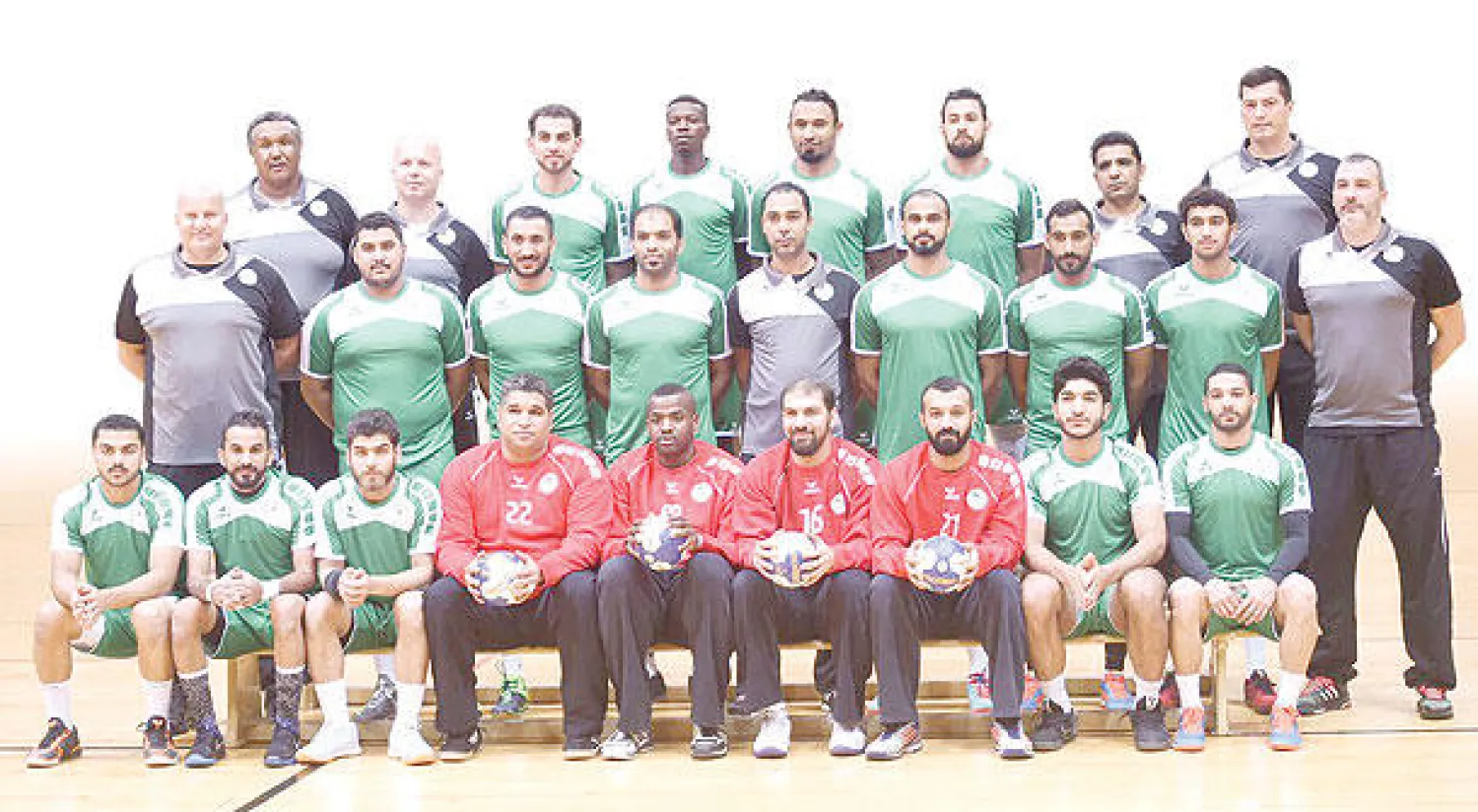 منتخب السعودية لليد سيكون في اختبار أمام الكروات اليوم (مركز «اليد» الإعلامي)