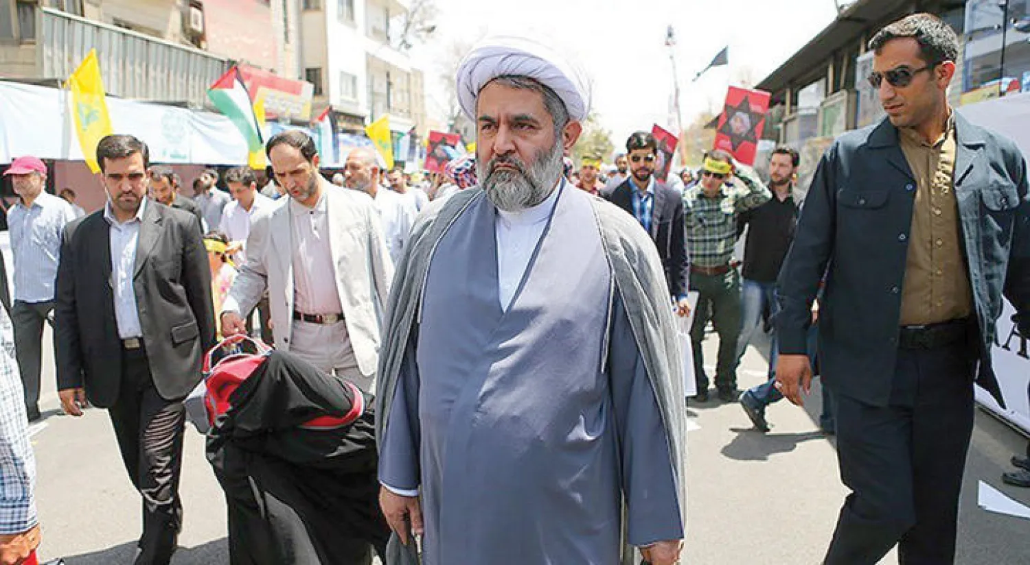 حسين طائب قائد مخابرات الحرس الثوري التي تعد جهازًا موازيًا لوزارة المخابرات في إيران (تسنيم)