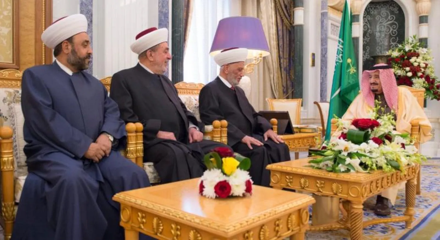 خادم الحرمين الشريفين يستقبل مفتي لبنان