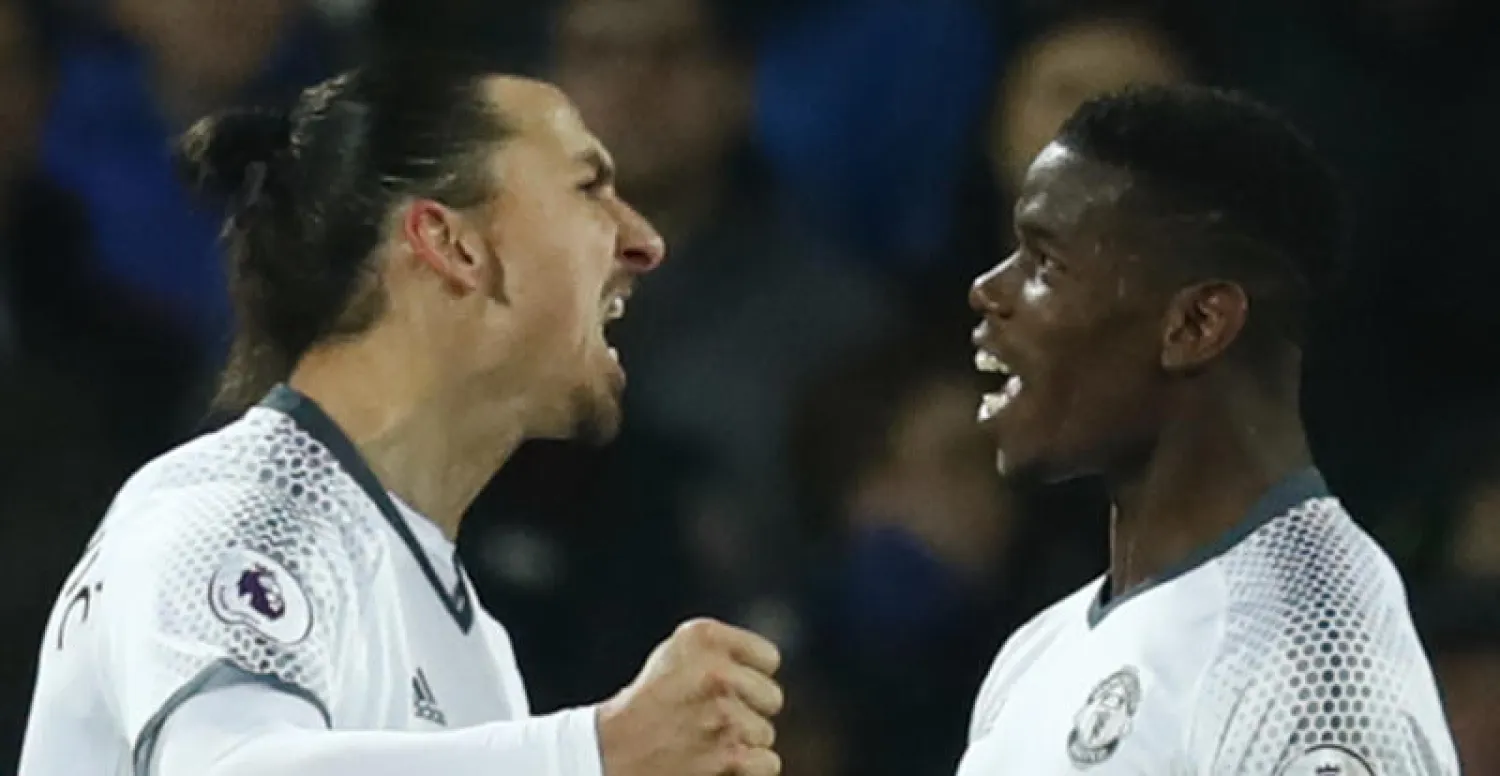 إبراهيموفيتش يطالب بوغبا بتحمل الضغوط الواقعة عليه