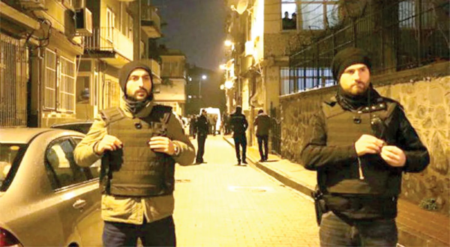 قوات الأمن تقوم بعمليات تمشيط في محيط مديرية أمن إسطنبول بعد استهدافها بقذيفة صاروخية («الشرق الأوسط»)