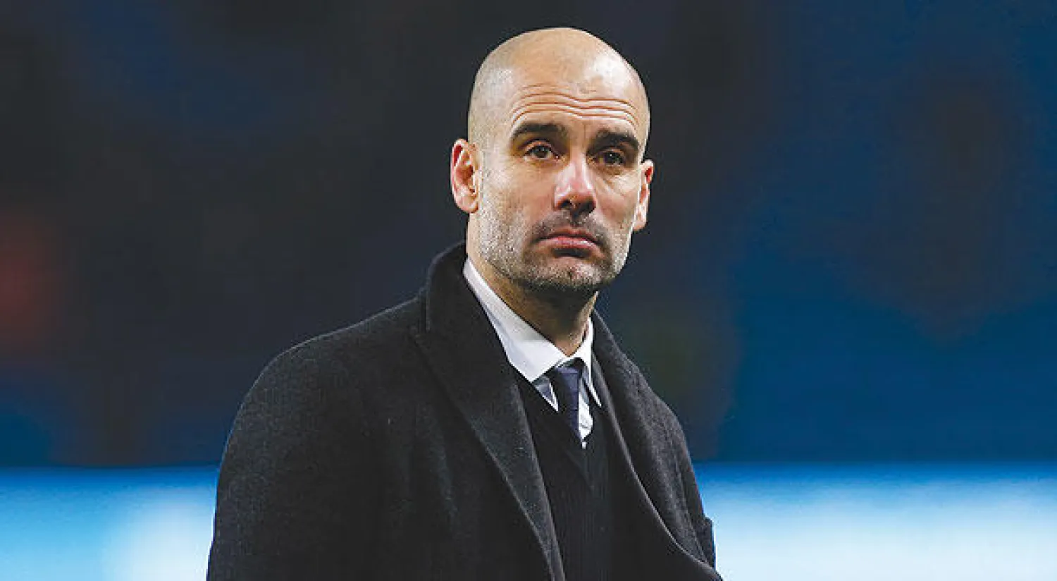 غوارديولا وعلامات الاستياء بعد تعادل سيتي (رويترز)