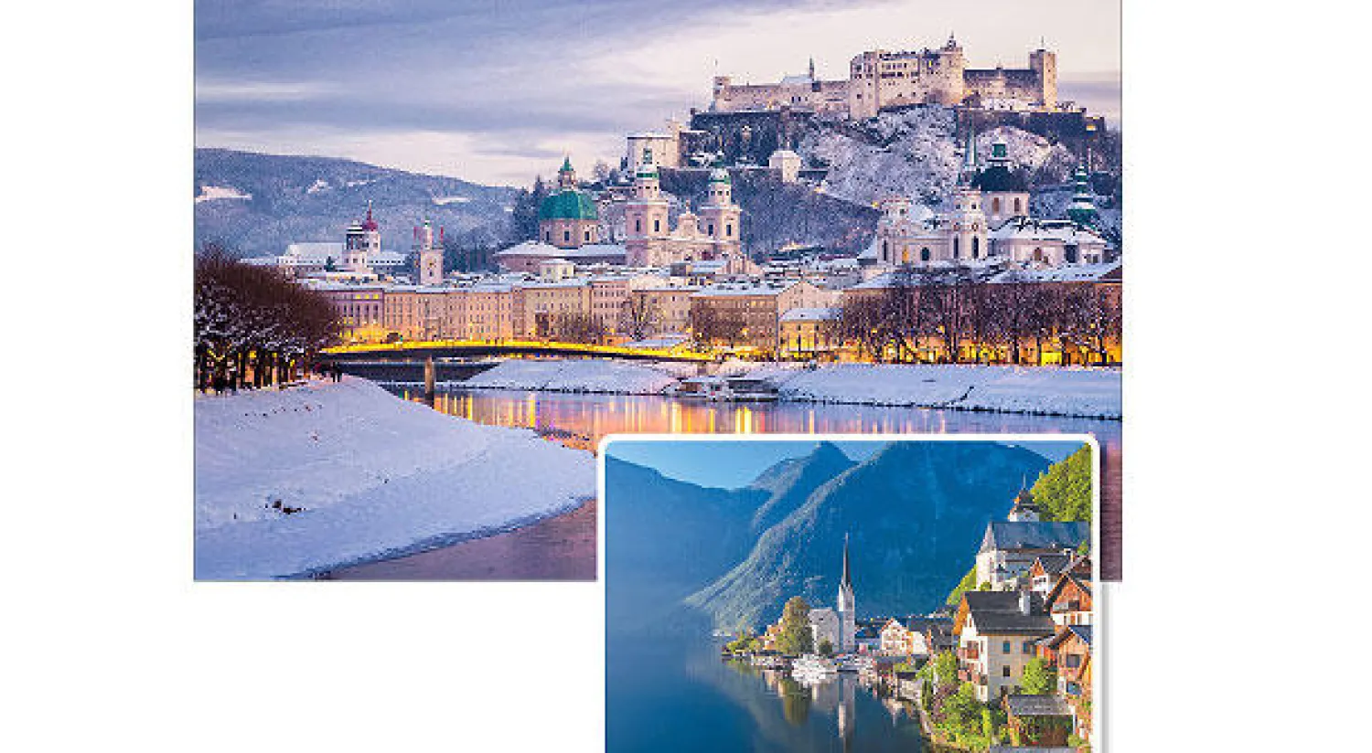 روعة الطبيعة على ضفاف نهر سالزباخ - قلعة هيلبرون من أشهر معالم سالزبورغ