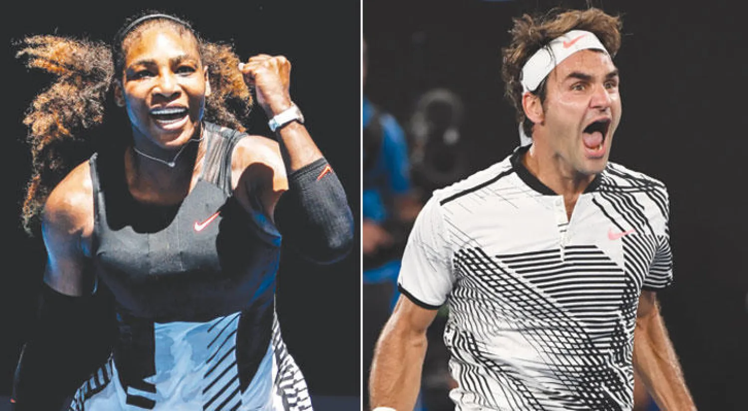 فيدرر يكافح ضد الزمن من أجل إنجاز جديد (أ.ف.ب)  -  سيرينا تواصل تقدمها في البطولة الأسترالية (إ.ب.أ)