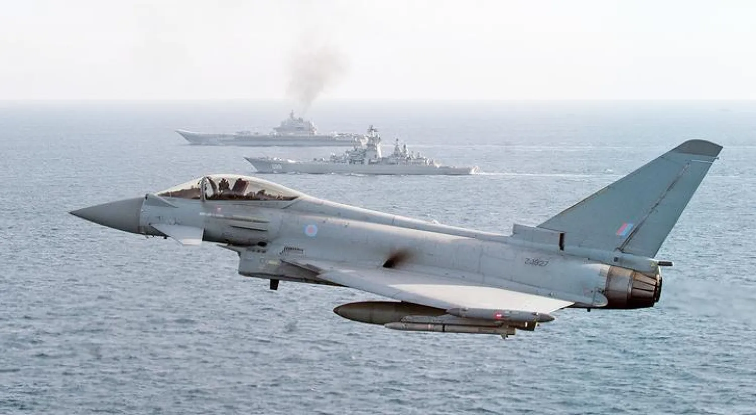 روسيا: مرافقة الطائرات البريطانية لسفننا «استعراض»