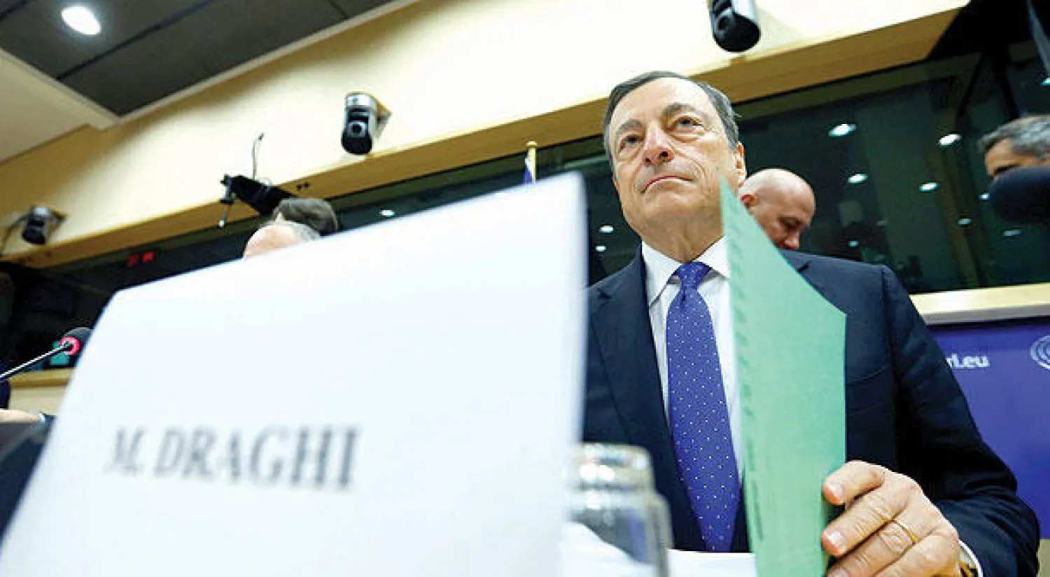 رئيس البنك المركزي الأوروبي ماريو دراغي (رويترز)