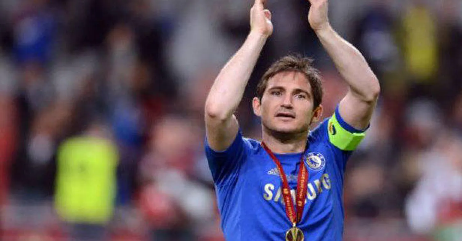 نجم تشيلسي ومنتخب إنجلترا السابق فرنك لامبارد (أ.ف.ب)