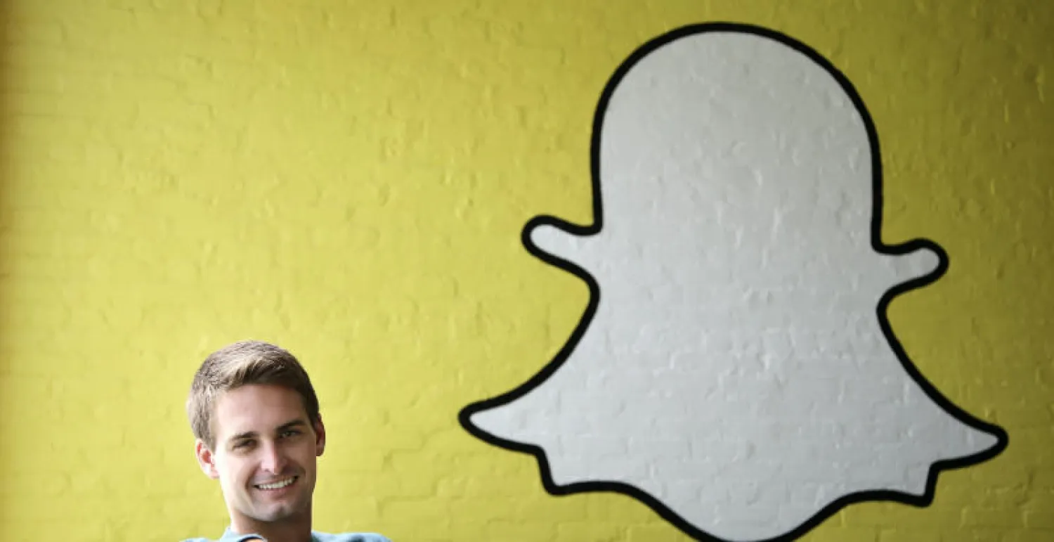 المدير التنفيذي لـ«سناب شات» إيفان شبيغل (أ.ب)