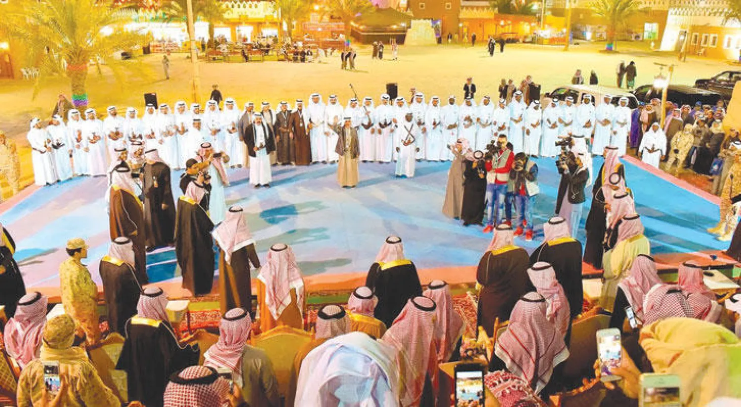 اتسم المهرجان بإبراز تراث الوطن وثقافة المجتمع السعودي (واس)