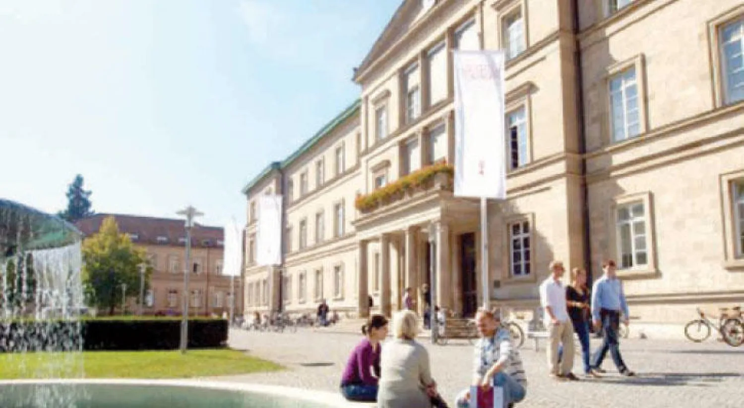 حرم الجامعة (موقع جامعة توبنغن الرسمي)