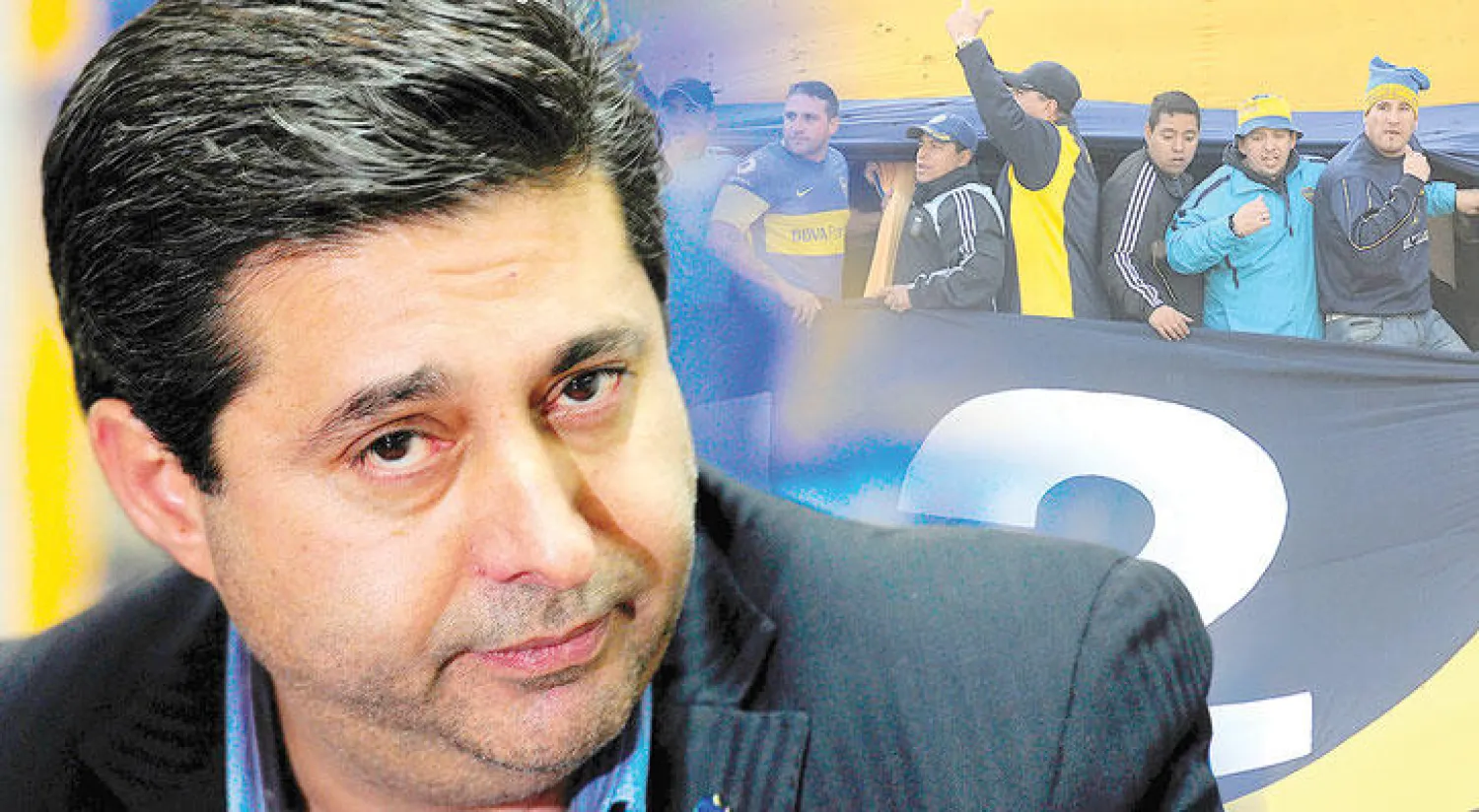 أنخيليسي رئيس نادي بوكا جونيورز («الشرق الأوسط»)