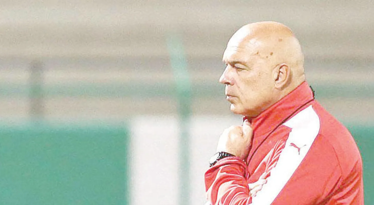 غروس خلال تدريبات الأهلي الأخيرة (المركز الإعلامي بالنادي الأهلي)