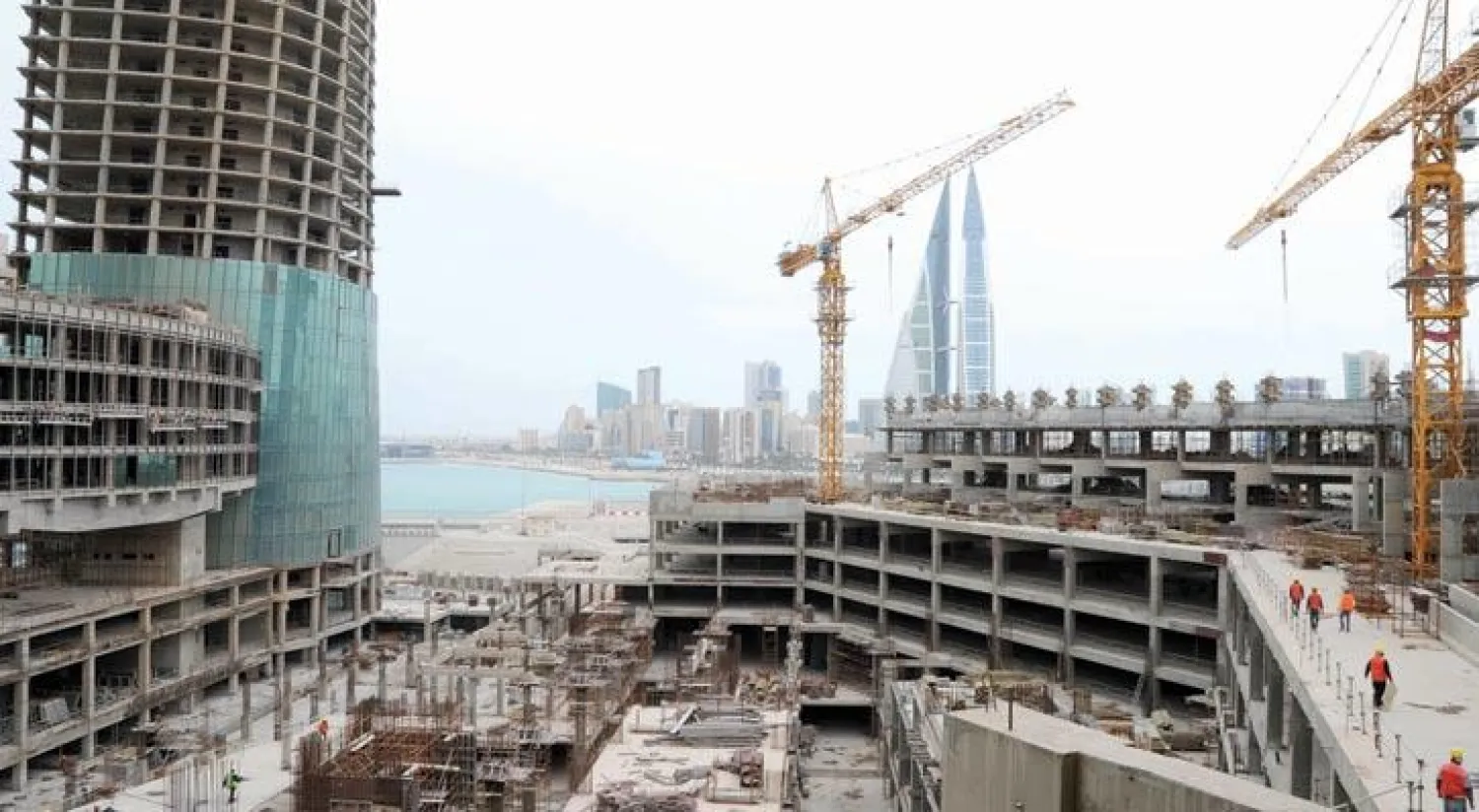 «الخليج القابضة» تحقق خطوات إنشائية كبيرة في فترة قياسية في مشروع فيلامار