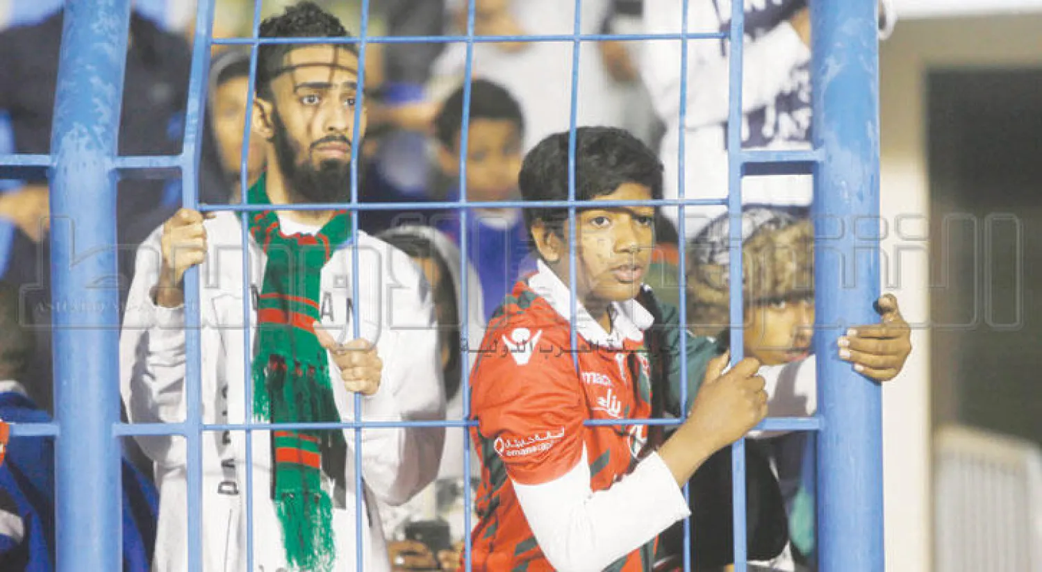 جماهير اتفاقية مصدومة بعد التعادل الأخير أمام الفتح (تصوير: عيسى الدبيسي)