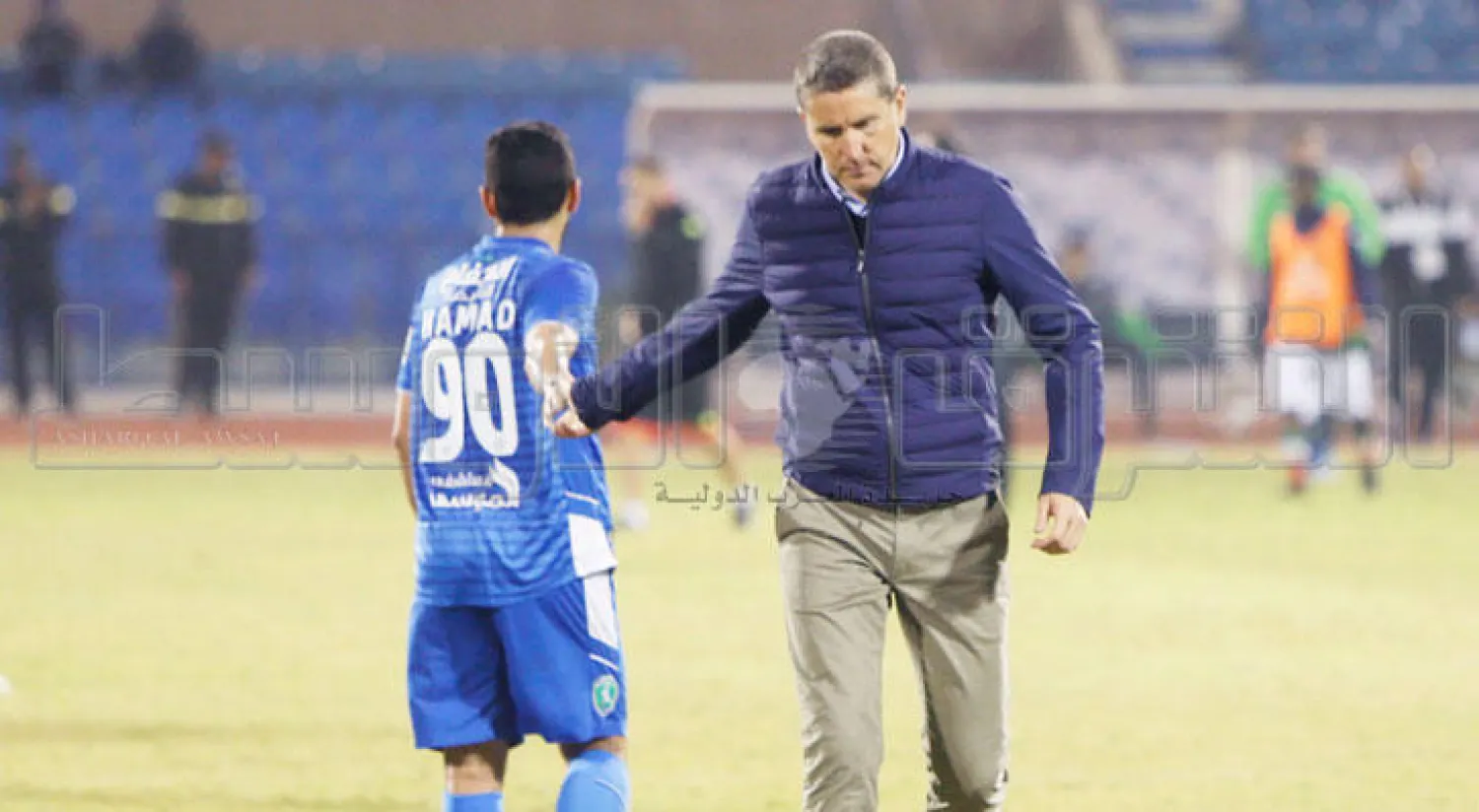 غاريدو بات مهددًا بالرحيل من تدريب الاتفاق (تصوير: عيسى الدبيسي)